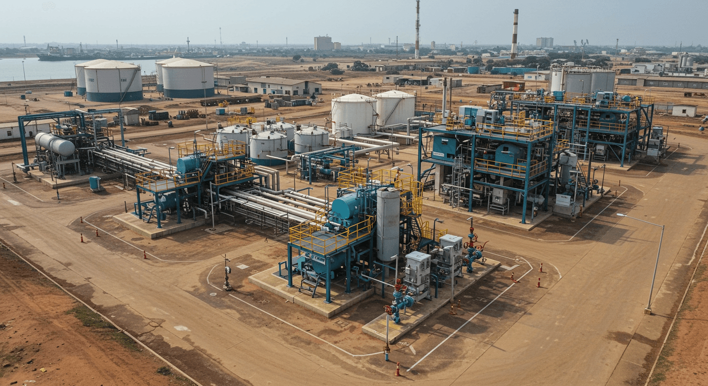 FRACSERVE facility in Port Harcourt